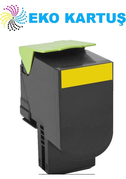 Lexmark C540-C540H1YG Sarı Muadil Toner