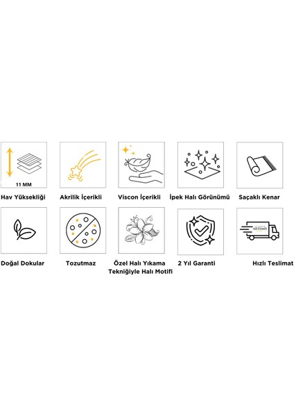 Inspiration 00650d Bej Gold Vintage Bambu Halı fırsatları