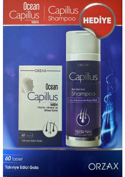 Ocean Capillus Men Şampuan Hediyeli