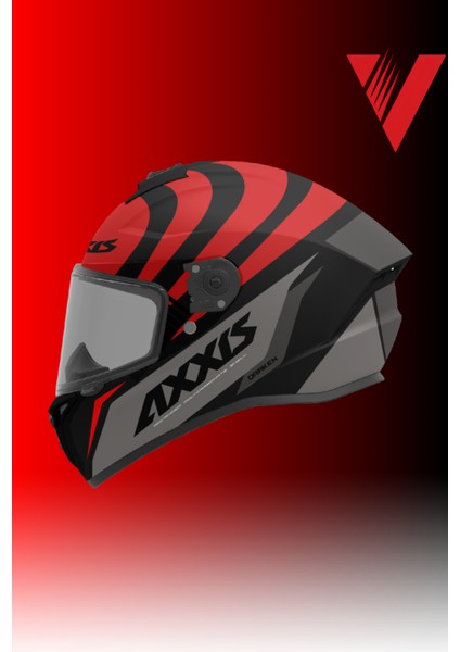 Axxıs Draken Premier B5 Matt Red