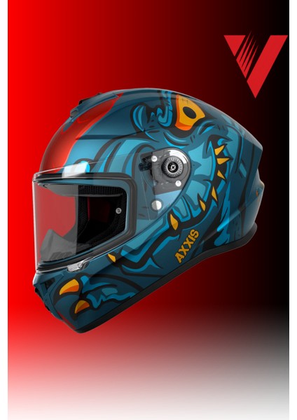 Axxıs Draken S Dınotoon C7 Matt Blue