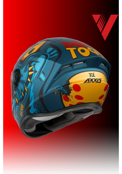 Axxıs Draken S Dınotoon C7 Matt Blue