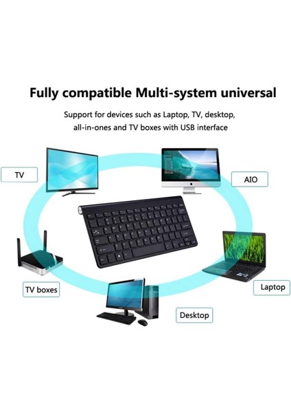 Apple iPad Mini 6 2021 6. Nesil 8.3" Uyumlu Kablosuz Wireless Pilli Türkçe Q Klavye - Siyah
