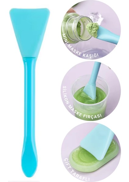 Silikon Maske Fırçası & Peeling Ve Maske Fırçası &Silikon Çift Taraflı Maske Fırçası