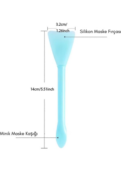 Silikon Maske Fırçası & Peeling Ve Maske Fırçası &Silikon Çift Taraflı Maske Fırçası fiyatları