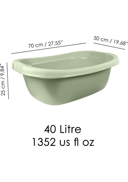 2'li Bebek Banyo Seti - Bebek Yıkama Küveti - Vakum Tabanlı Yıkama Aparatı Oturağı - Yeşil fırsatları