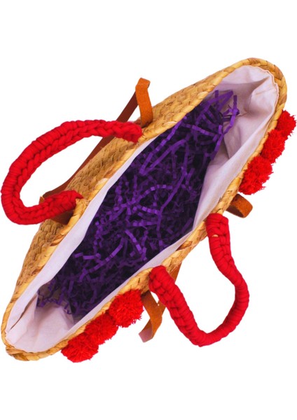 A Harfli Desenli Hasır Çanta fiyatları