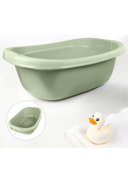 Bebek Banyo Küveti - Yenidoğan Yıkama Küveti 40 Lt - Yeşil