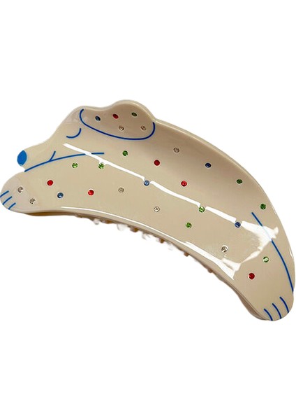 Lale Saç Tokaları Dişi Köpekbalığı Klipleri Niş High-End Kore High-End Saç Tokaları ve Saç Aksesuarları Sevimli Köpek Yavrusu Tırmalama Klipleri (Yurt Dışından)