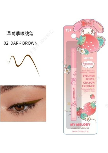 Sanrio Lisanslı Eyeliner - Kahverengi