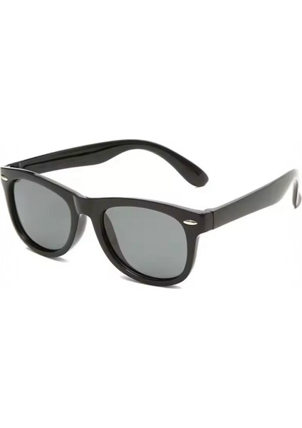 Siyah Mat Unisex Güneş Gözlüğü UV400 Korumalı
