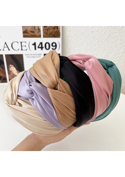 Yüz Gösterisi Küçük Kafa Bandı Kadın Çok Yönlü Kore Basit Geniş Kenarlı Kafa Bandı Yüz Yıkamak ve Saç Mağara Kafa Bandı Saç Tokası Başlığına Basmak Için Dışarı Çıkın (Yurt Dışından) fırsatları