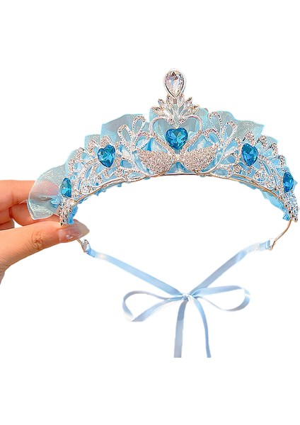 Büyük Taç Kafa Bandı Çocuklar, Kızlar, Prensesler, Küçük Kızlar, Doğum Günü Hediyeleri, Taç Saç Bantları, Saç Süsleri, Saç Bantları, Kristaller (Yurt Dışından)