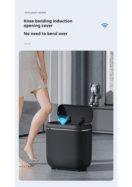 Akıllı Indüksiyon Çöp Kovası 14L Şarj Edilebilir Model (Yurt Dışından) fırsatları