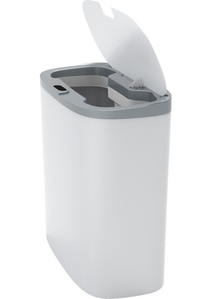 Hızlı Algılamalı Akıllı Çöp Kovası 14L Pil Gri (Yurt Dışından)