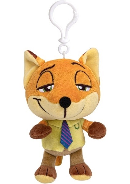 Disney Zootopia Peluş Oyuncak Nick Judy Doll Okul Çantası Süslemesi (Yurt Dışından)