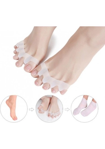 Main Shop 5 Parmak Ayıran Geçmeli Makara Ten Renk