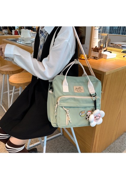 Öğrenci Okul Çantası Büyük Kapasiteli Sırt Çantası Crossbody Çanta (Yurt Dışından) fiyatları
