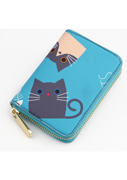 Kadın Kısa Mini Cüzdan Bozuk Para Değişimi Küçük Çanta (Yurt Dışından)