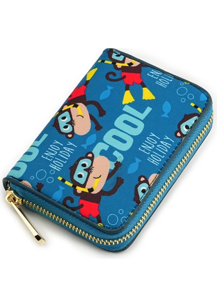 Kadın Kısa Mini Cüzdan Bozuk Para Değişimi Küçük Çanta (Yurt Dışından)