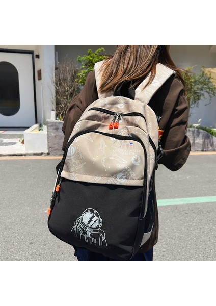 Öğrenci Okul Çantası Büyük Kapasiteli Çift Omuz Sırt Çantası (Yurt Dışından) fiyatları