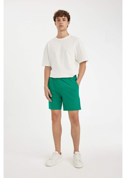 Slim Fit Dar Kesim Dar Paça Şort A3893AX24HS