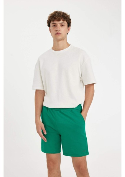 Slim Fit Dar Kesim Dar Paça Şort A3893AX24HS