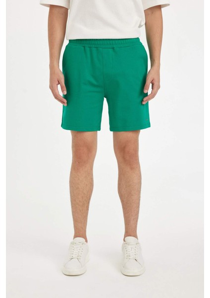 Slim Fit Dar Kesim Dar Paça Şort A3893AX24HS