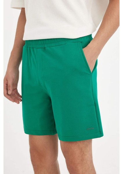 Slim Fit Dar Kesim Dar Paça Şort A3893AX24HS
