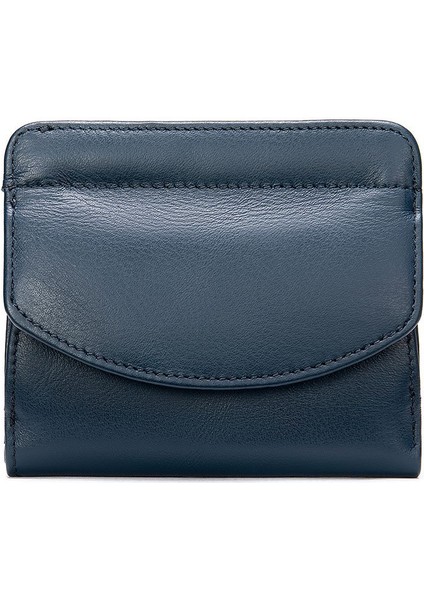 Kırpılmış Sığır Derisi Cüzdan Kadın Cüzdan Çoklu Kart Yuvası Vintage (Yurt Dışından) fiyatları