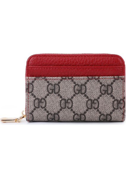 Kadın Renkli Blok Kart Tutucu Bozuk Para Çantası Çok Yuvalı Organ Kartı Tutucu (Yurt Dışından)