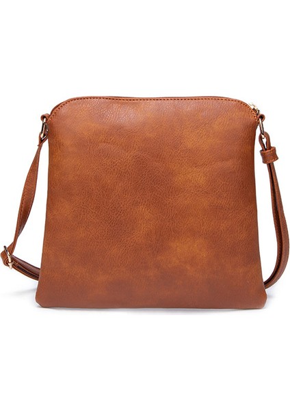 Kadın Çantası Retro Püsküllü Fermuarlı Crossbody Çanta Omuz Çantası (Yurt Dışından) fiyatları
