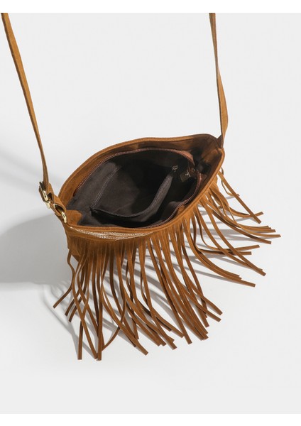 Örgülü Püsküllü Retro Kadın Omuz Çantası Crossbody Çanta (Yurt Dışından) fırsatları