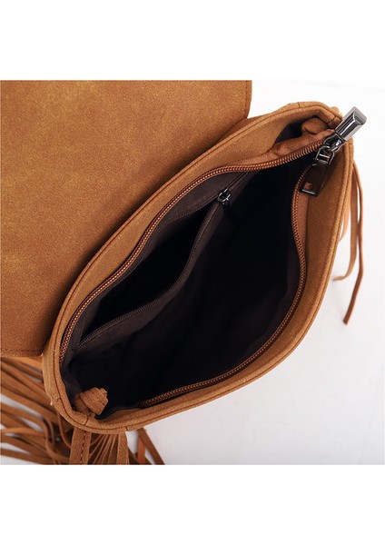 Kadın Püsküllü Omuz Çantası Crossbody Çanta (Yurt Dışından) fiyatları