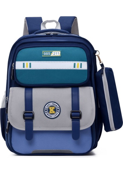 Ilkokul Çantaları Iki Parçalı Set Büyük Kapasiteli Çocuk Sırt Çantaları Yükü Azaltıyor (Yurt Dışından)