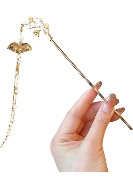 Parlayan Fenerler, Saç Tokaları, Kızlar, Eski Hanfu Saç Tokaları, Başın Arkasındaki Saç Tokaları, Saç Tokaları ve Saray Peri Başlıkları (Yurt Dışından)