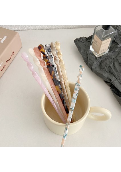 Saç Tokaları, Sade ve Modern, Saç Tokaları, Kadın Retro Şapkalar, Mermer, Güzel Klasik Saç Tokaları, Saç Aksesuarları (Yurt Dışından) modelleri