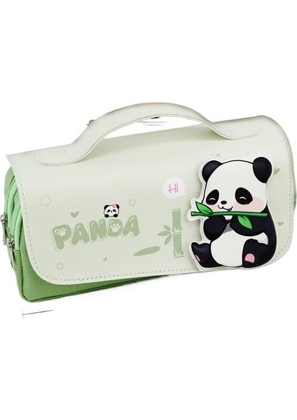 Karikatür Sevimli Büyük Kapasiteli Leke Tutmaz Kalem Kutusu (Yurt Dışından)