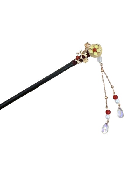 Antik Tarzı Taklit Abanoz Saç Tokası Kadınlar, Yeni Çin High-End Saç Tokası, Modern Saç Tokası, Saç Tokası Bobin Saç Tokası, Saç Tokası Saç Tokası, Saç Tokası Cheongsam (Yurt Dışından)