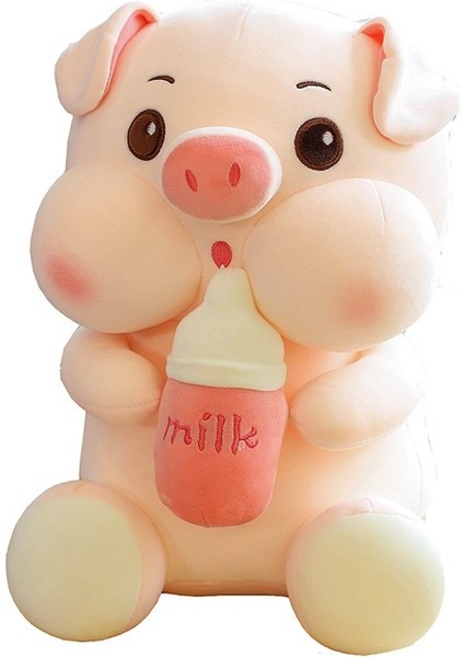 Yeni Sevimli Şişe Domuz Peluş Bebek Domuz Büyük Yastık Doğum Günü (Yurt Dışından)