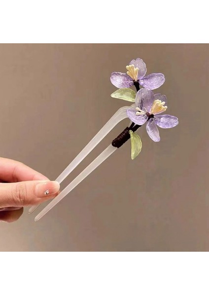 Aoyama Fandel! Nazik Şeftali Çiçeği Saç Tokası! Süper Peri Lüks Duygusu, Niş Mizaç, Ulusal Tarz, Yeni Çin Saç Tokası (Yurt Dışından) modelleri