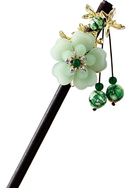 Mahkeme Tarzı, Abanoz Saç Tokası, Antik Stil, Hanfu Çiçekleri, Saç Tokaları, Ulusal Tarz, Püsküller, Adımlar, Sallanan Saç Tokaları, Antik Kostümler, Saç Aksesuarları (Yurt Dışından)