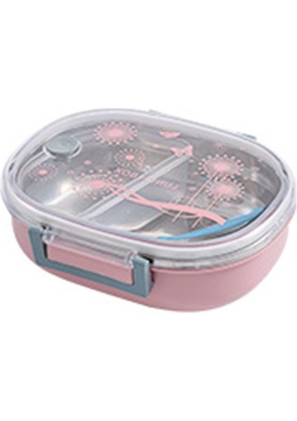 Oval Yemek Ayrılmış Basit Öğle Yemeği Kutusu (Yurt Dışından)