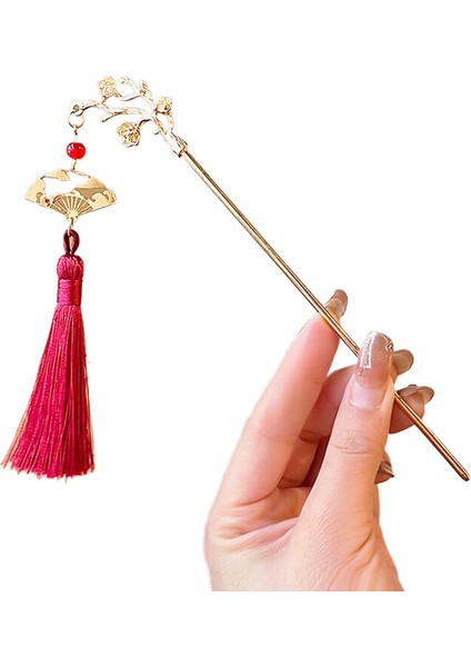 Parlayan Fenerler, Saç Tokaları, Kızlar, Eski Hanfu Saç Tokaları, Başın Arkasındaki Saç Tokaları, Saç Tokaları ve Saray Peri Başlıkları (Yurt Dışından)