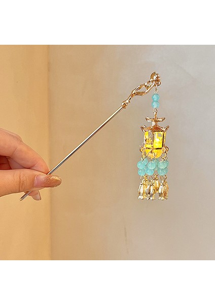 Parlayan Fenerler, Saç Tokaları, Kızlar, Eski Hanfu Saç Tokaları, Başın Arkasındaki Saç Tokaları, Saç Tokaları ve Saray Peri Başlıkları (Yurt Dışından) modelleri