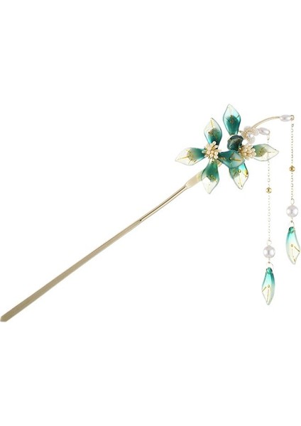 Yeni Çin Geometrik Çiçek Saç Tokası, Antik Stil Kızın Adım Sallamak Saç, Basit Modern High-End Saç Tokası Başlık (Yurt Dışından) modelleri