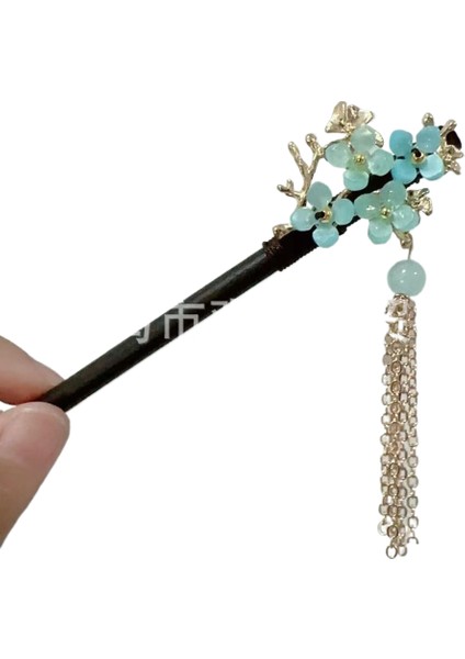 Antik Tarzı Taklit Abanoz Saç Tokası Kadınlar, Yeni Çin High-End Saç Tokası, Modern Saç Tokası, Saç Tokası Bobin Saç Tokası, Saç Tokası Saç Tokası, Saç Tokası Cheongsam (Yurt Dışından)