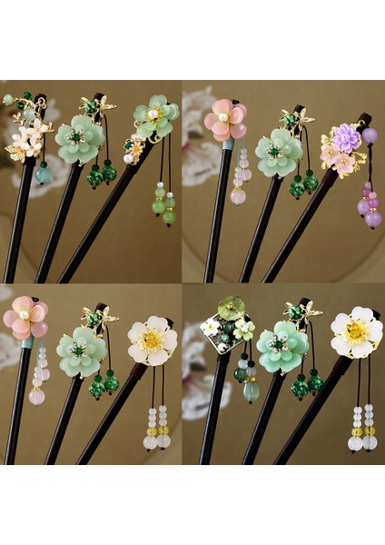 Mahkeme Tarzı, Abanoz Saç Tokası, Antik Stil, Hanfu Çiçekleri, Saç Tokaları, Ulusal Tarz, Püsküller, Adımlar, Sallanan Saç Tokaları, Antik Kostümler, Saç Aksesuarları (Yurt Dışından) fiyatları