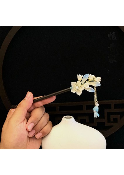 Antik Tarzı Taklit Abanoz Saç Tokası Kadınlar, Yeni Çin High-End Saç Tokası, Modern Saç Tokası, Saç Tokası Bobin Saç Tokası, Saç Tokası Saç Tokası, Saç Tokası Cheongsam (Yurt Dışından) modelleri