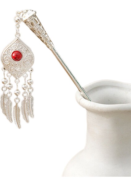 Etnik Saç Tokası, Geometrik Içi Boş Püskül Saç Tokası, Ulusal Gelgit, Damla Şeklinde, Damlayan Yağ, Saç Tokası, Hanfu, Tava Saç Aksesuarları, Dişi (Yurt Dışından)